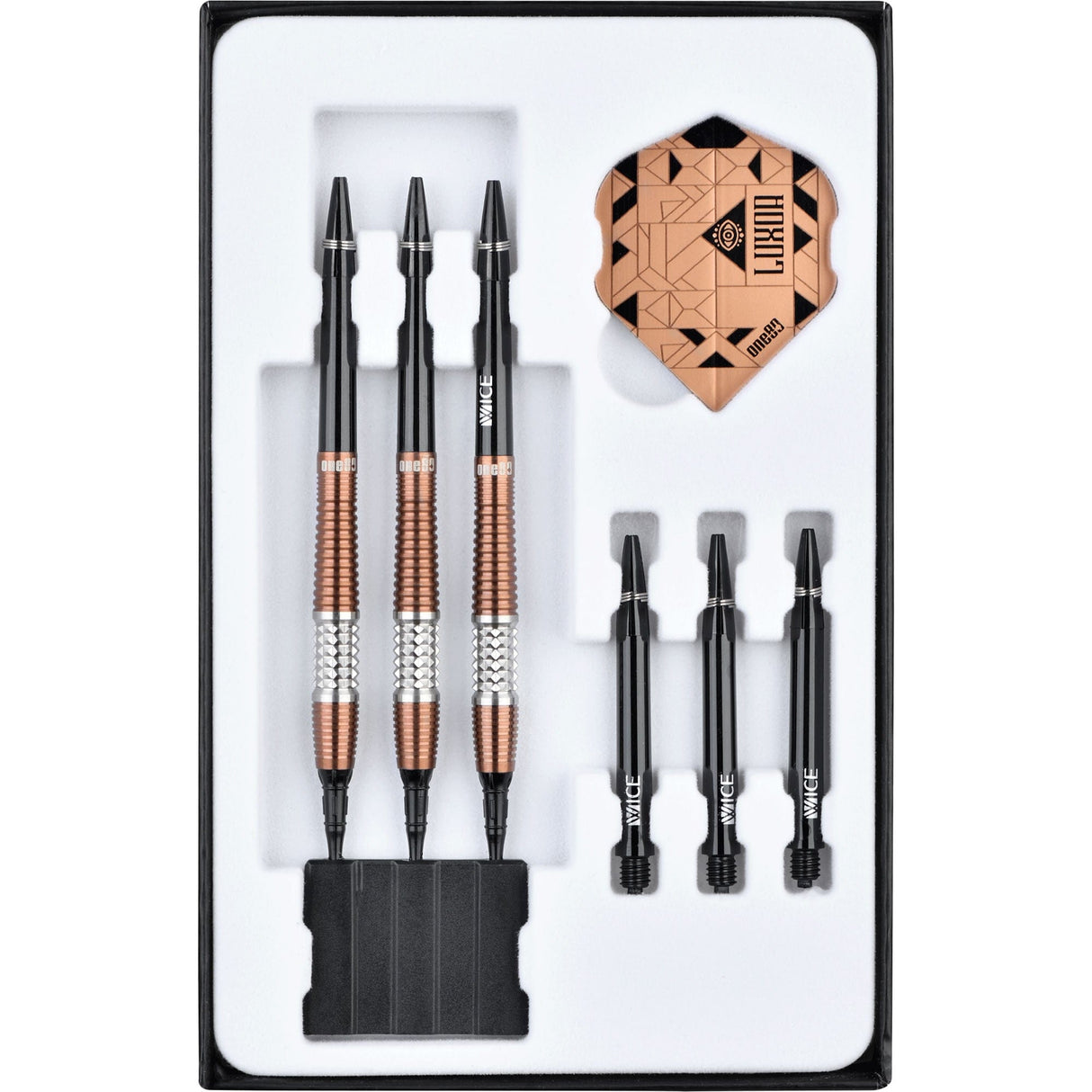 One80 Luxor Gamma Darts - Soft Tip - Bronze