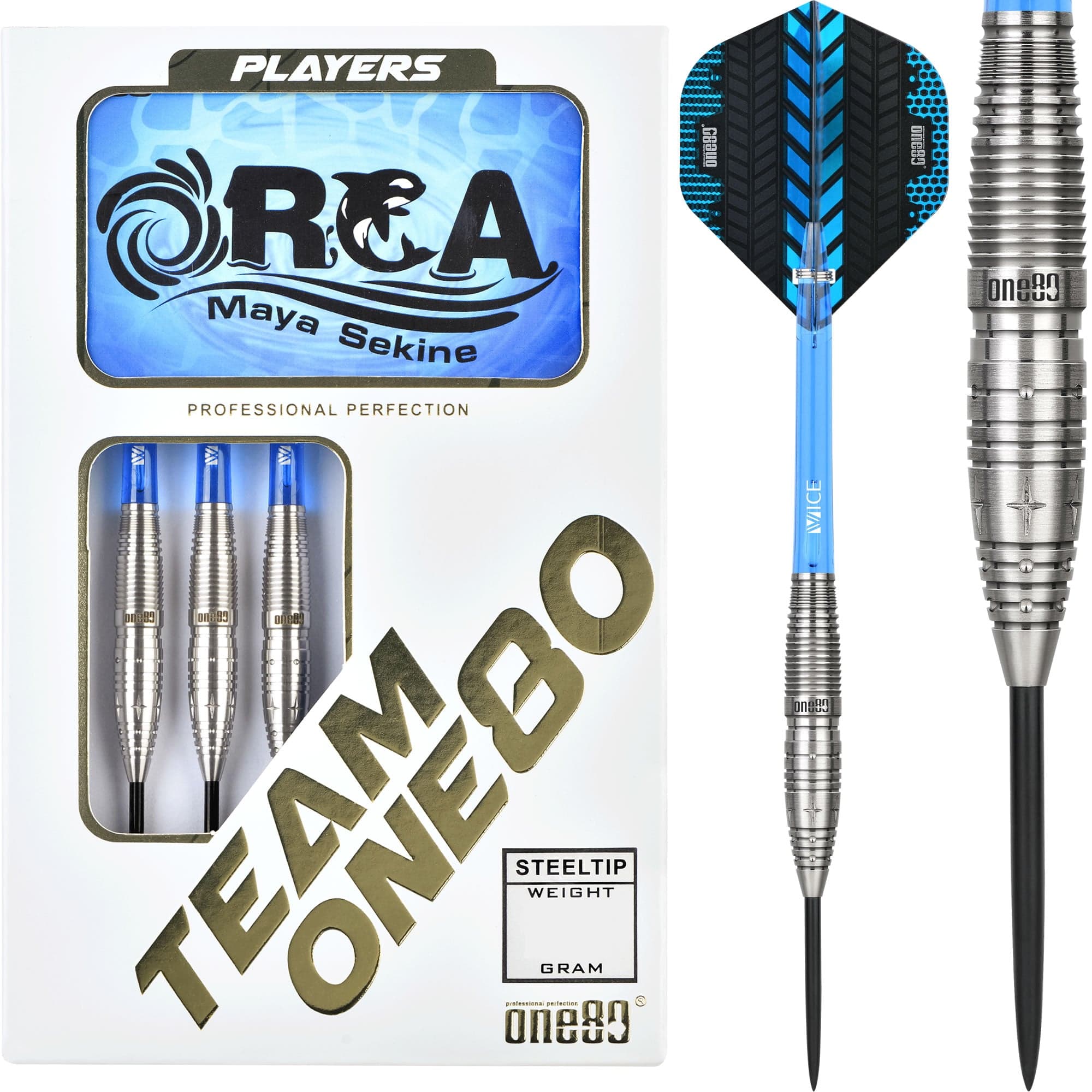One80 Maya Sekine Darts - Steel Tip - Orca