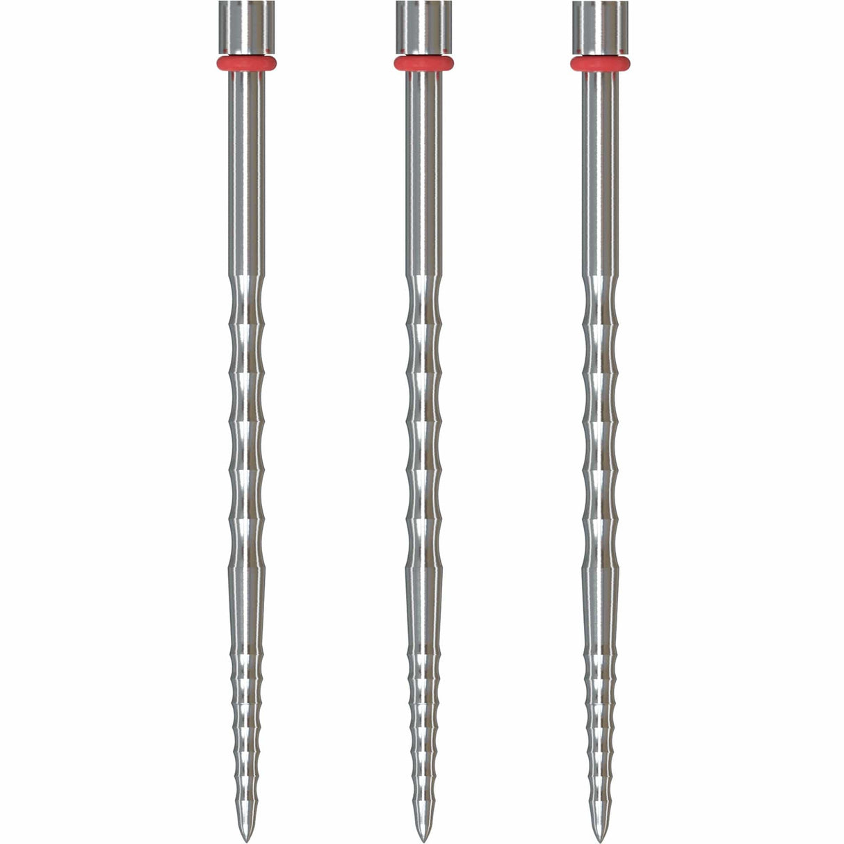 One80 R2 Interchange Points (2.35mm) - Grooved - B - Silver 52mm