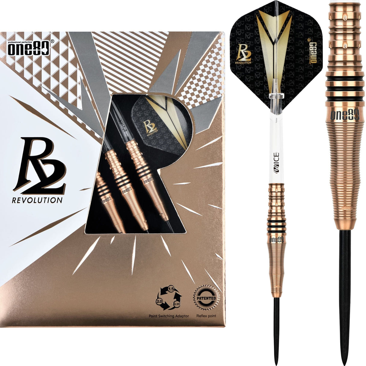 One80 R2 Interchange Darts - Steel Tip - Re-surge 22g