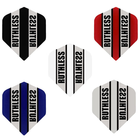 Ruthless - Clear Panel - Dart Flights - 100 Micron - Mini - Std