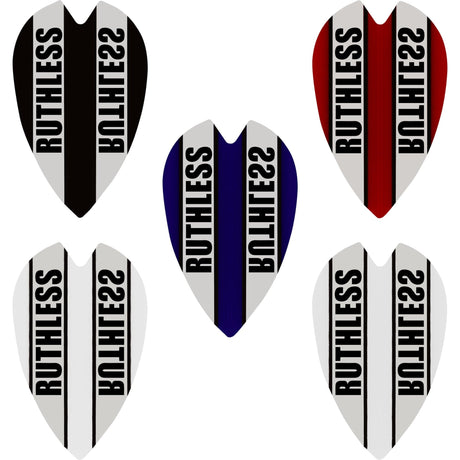 Ruthless - Clear Panel - Dart Flights - 100 Micron - Retro