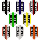 Ruthless - Clear Panel - Dart Flights - 100 Micron - Slim