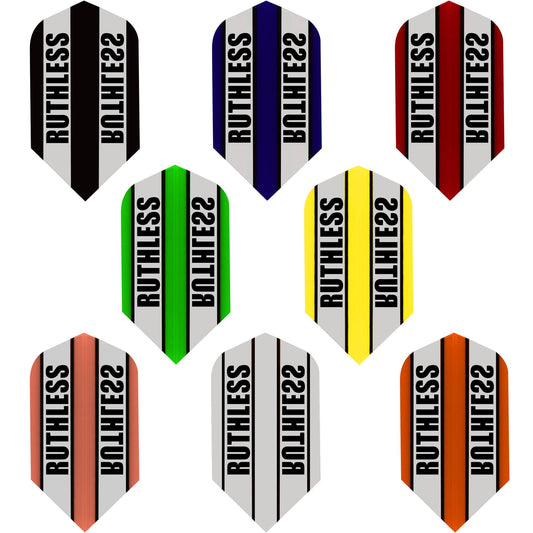 Ruthless - Clear Panel - Dart Flights - 100 Micron - Slim