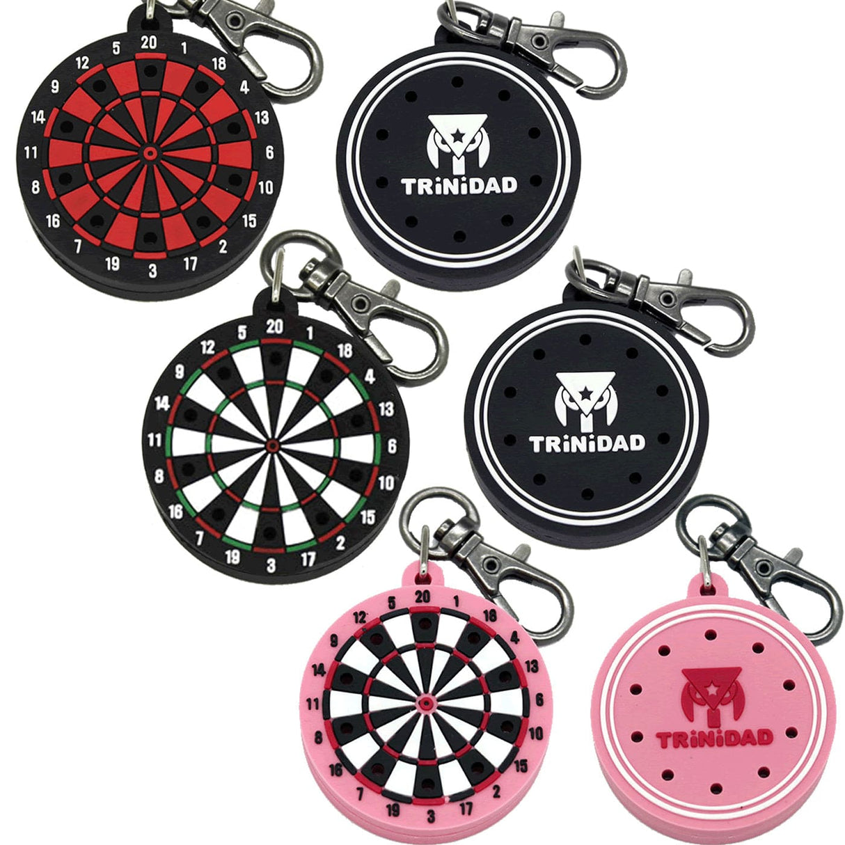 TRiNiDAD Dartboard Soft Tip Dart Holder with Clip