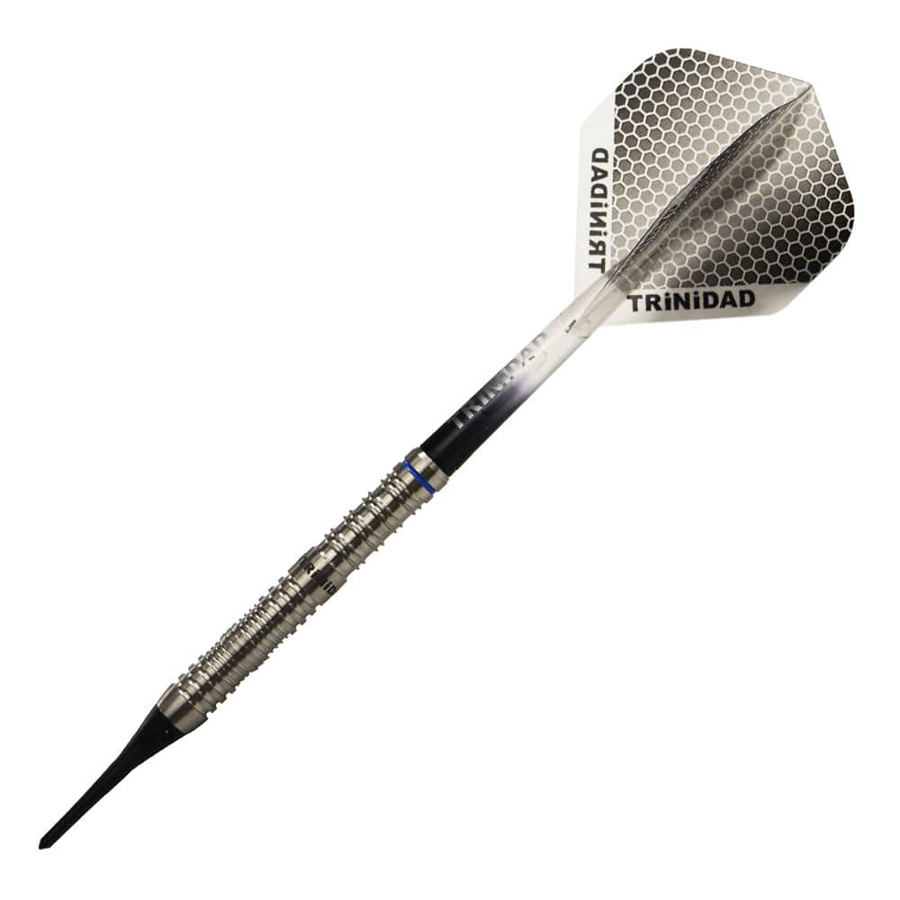 Trinidad Pro - Soft Tip Darts - Juan Rodriguez - BW 19.0g - Pelut - 19g 19g