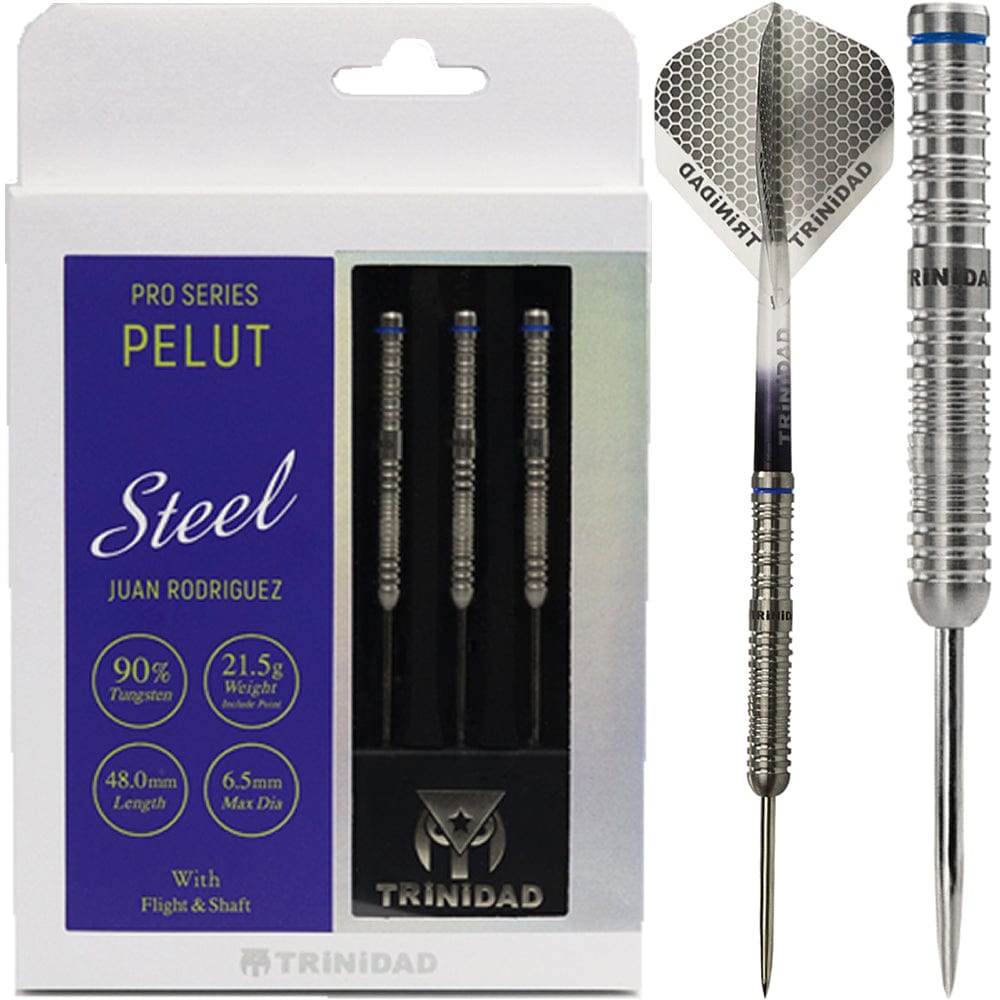 Trinidad Pro - Steel Tip Darts - Juan Rodriguez - Pelut - 21g 21g