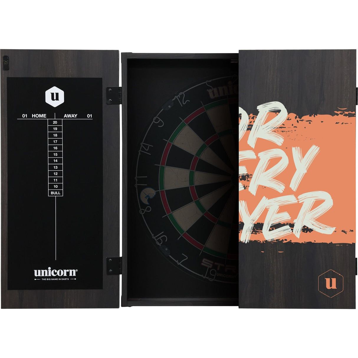 Unicorn Dartboard Cabinet - Maestro - Square - For Every Player
