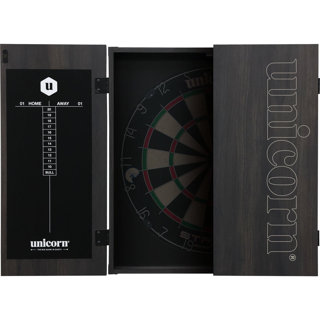 Unicorn Dartboard Cabinet - Maestro - Square - Unicorn Logo