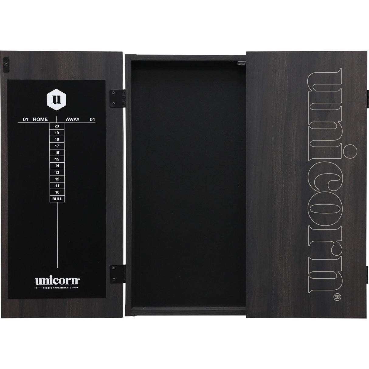 Unicorn Dartboard Cabinet - Maestro - Square - Unicorn Logo