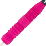 Unicorn Core Plus Win Darts - Steel Tip Brass - Rubberised Pink