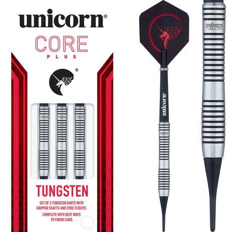 Unicorn Core Plus Win Darts - Soft Tip - Style 1 - Ringed 18g