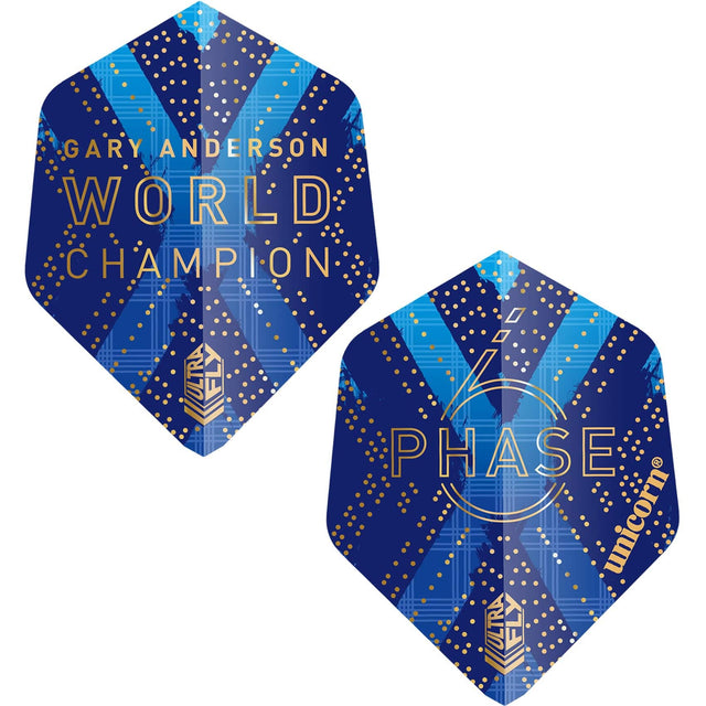 Unicorn Ultrafly 100 Dart Flights - AR2 - Gary Anderson - Phase 6