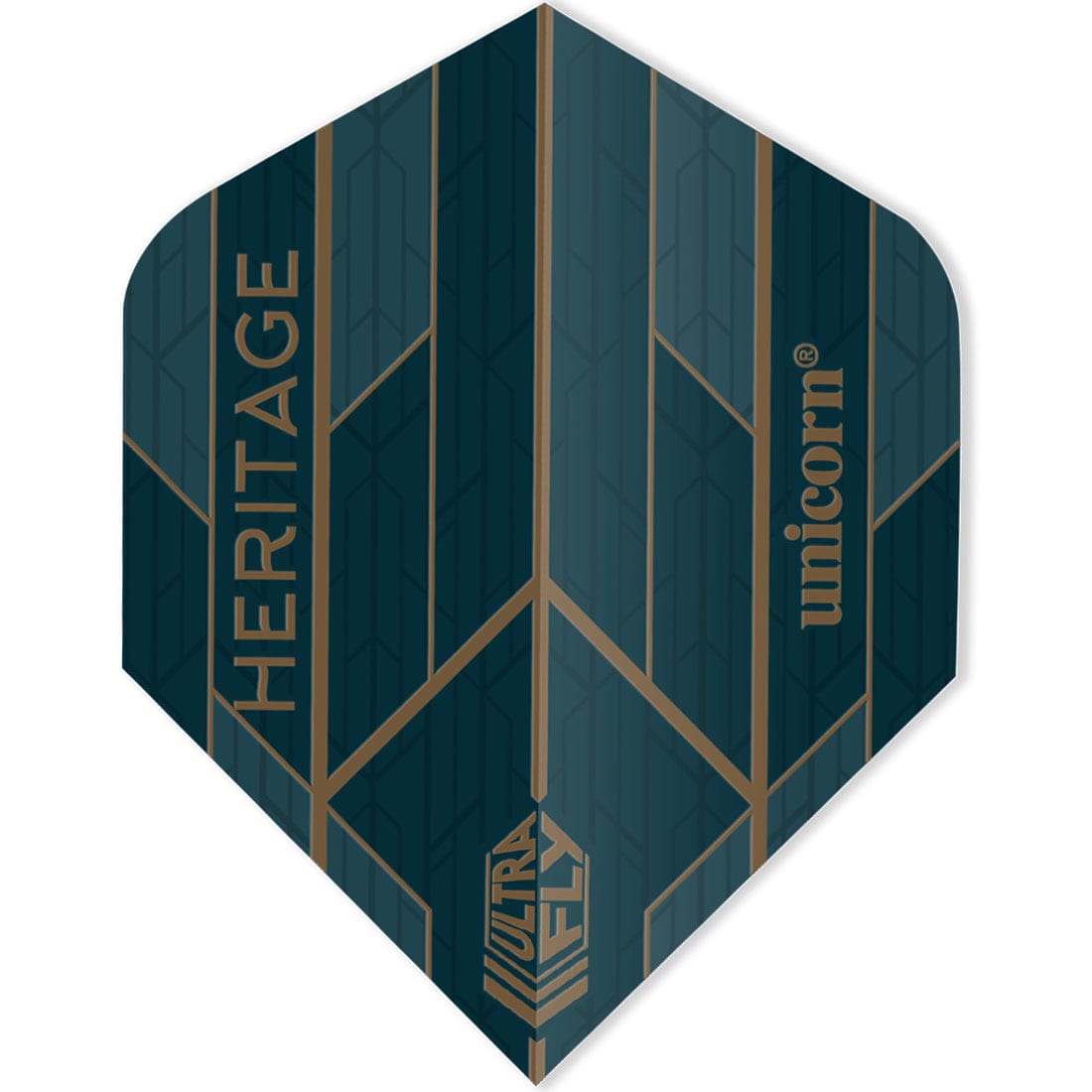 Unicorn Ultrafly 100 Dart Flights - Plus Std - Heritage