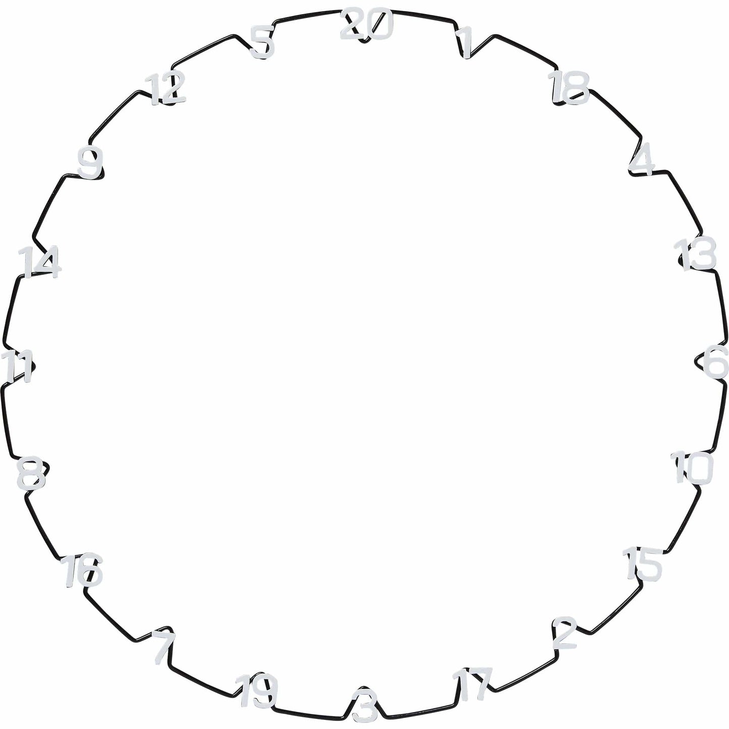 Unicorn Number Ring for Eclipse Ultra Dartboard Level Numbers